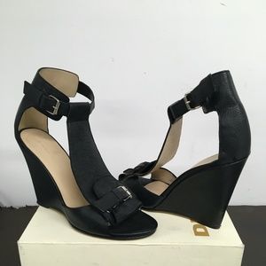 Diesel Black Gold Sandals  Leather IT 37 Excellent